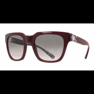 NWOT Coach Maroon Red Sunglasses